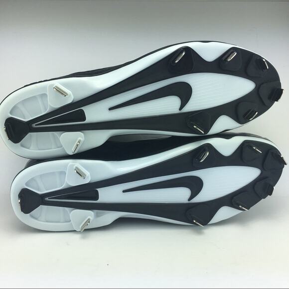 Nike Size 14 Huarache Pro Low Black White Baseball Cleats Brand new main image 5